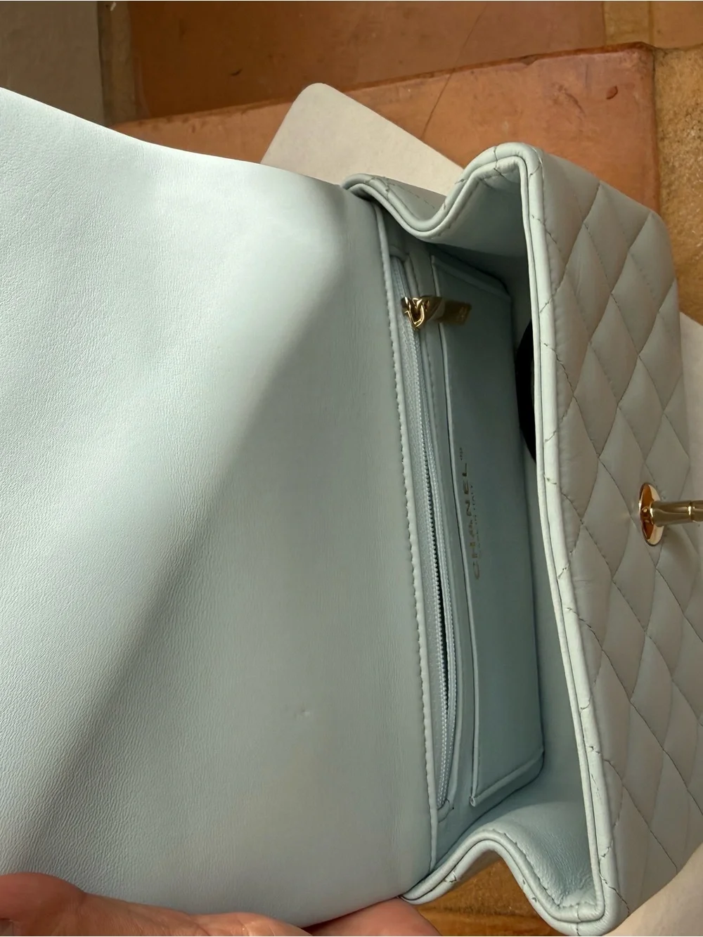 CHANEL light blue